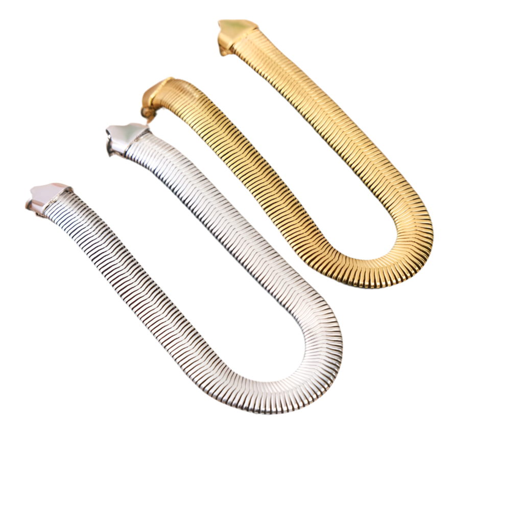 Retro style thick Solid Bracelet