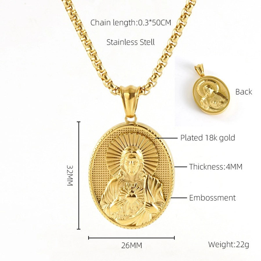 Saints & symbols Plated Pendant Necklaces