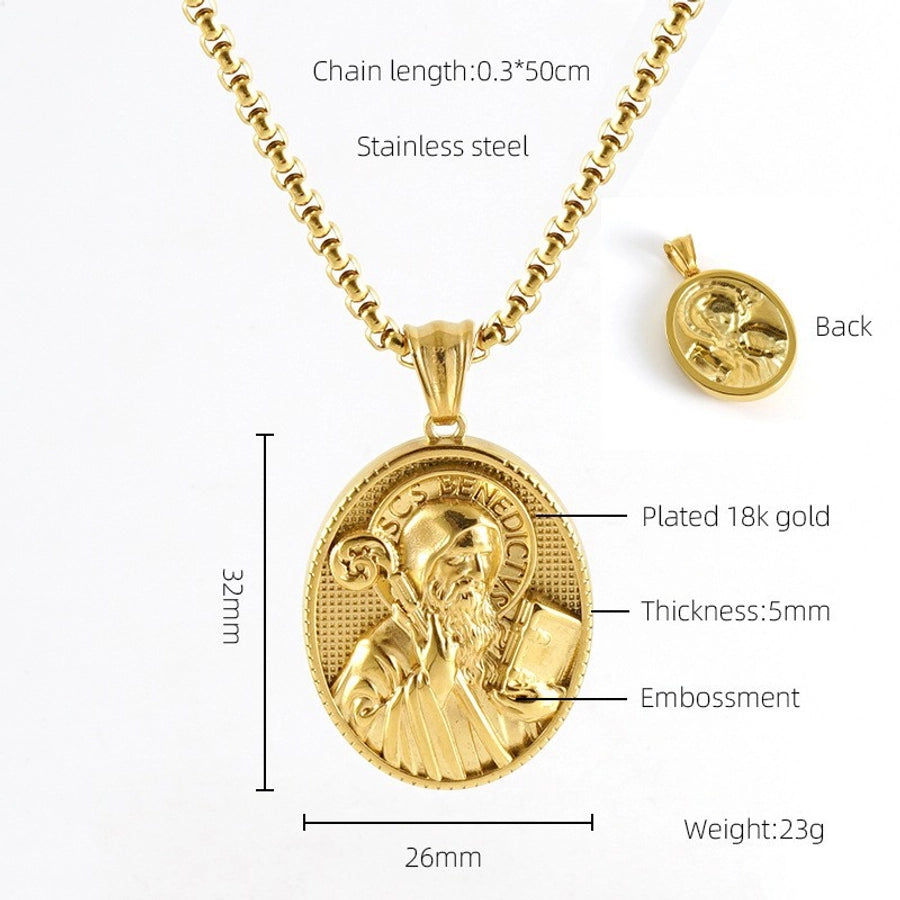 Saints & symbols Plated Pendant Necklaces