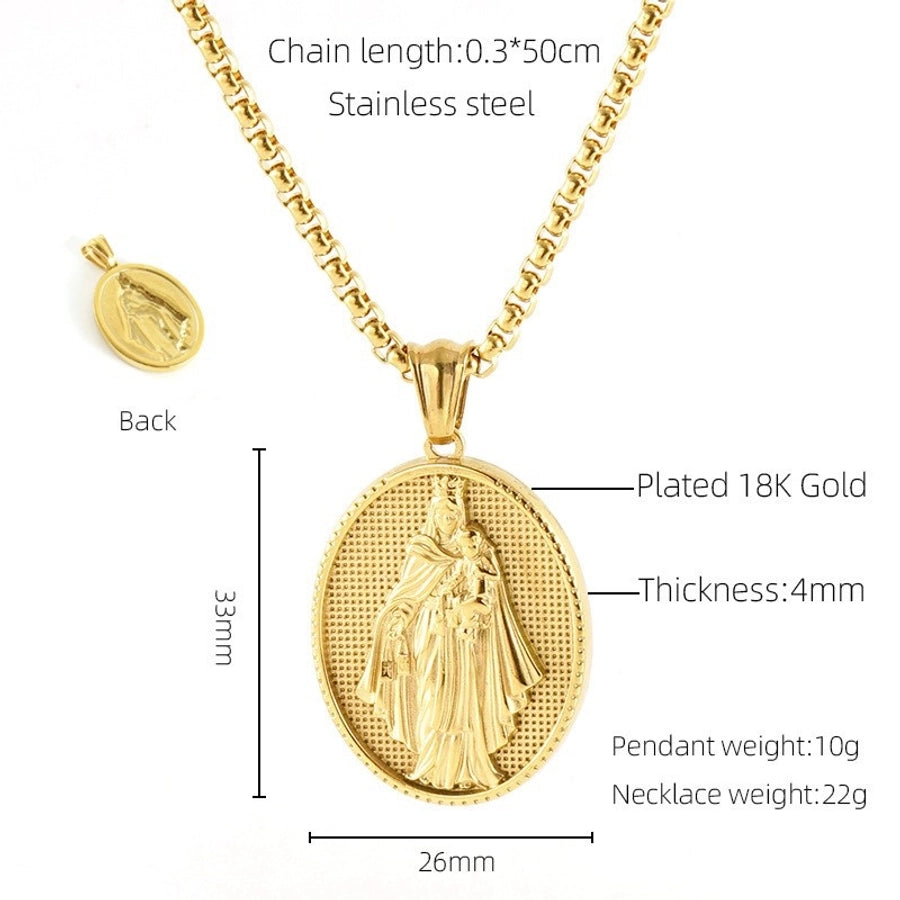 Saints & symbols Plated Pendant Necklaces