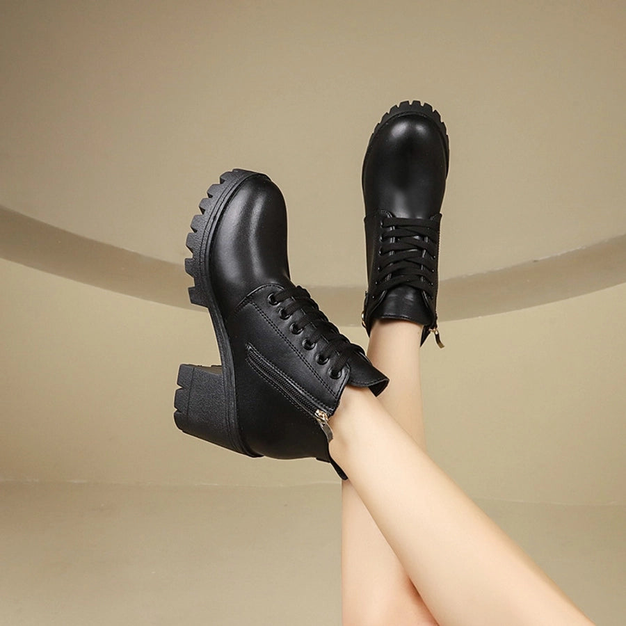 Round Toed Boots