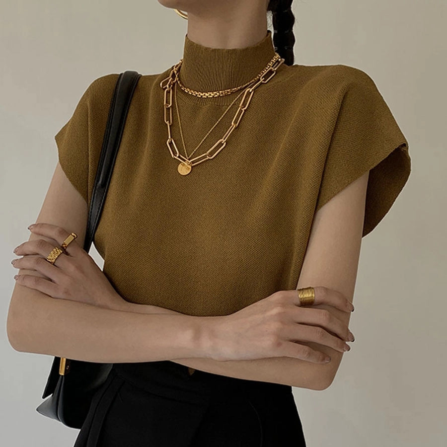 Short Sleeve T-Shirt Blouse