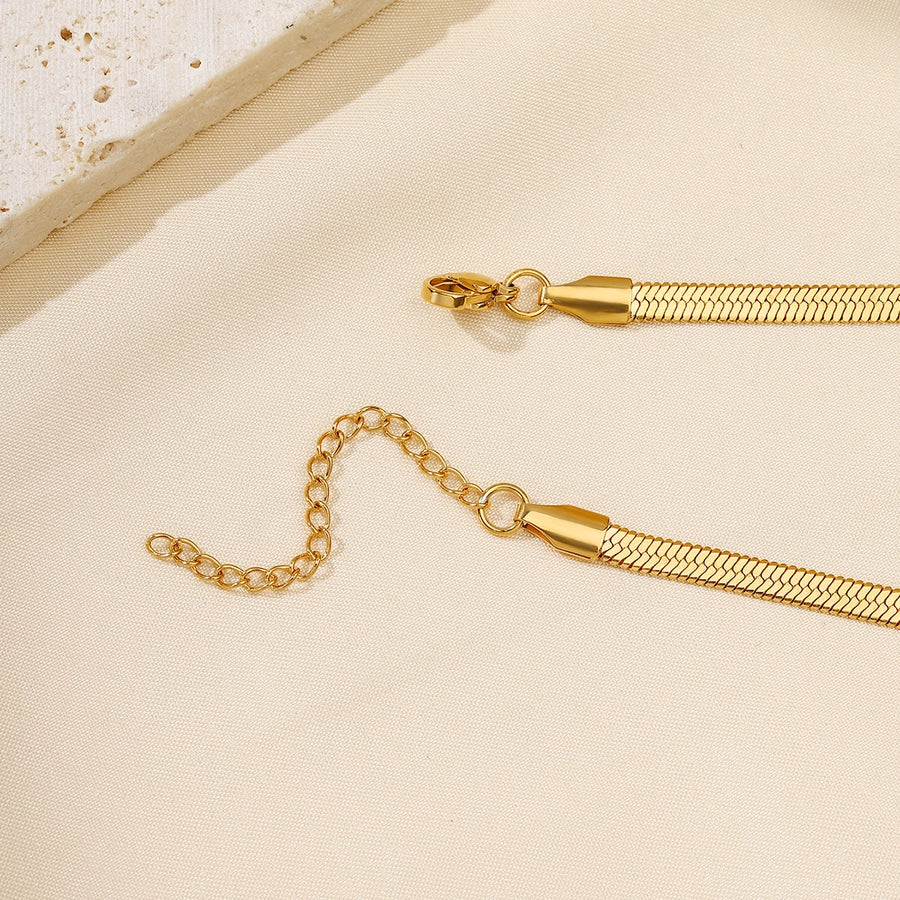 Elegant Flower 18K Gold Plated Necklace