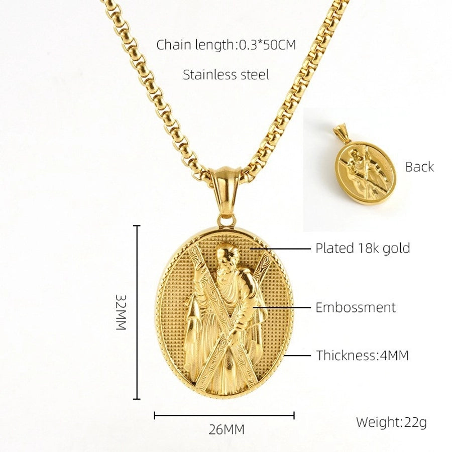 Saints & symbols Plated Pendant Necklaces