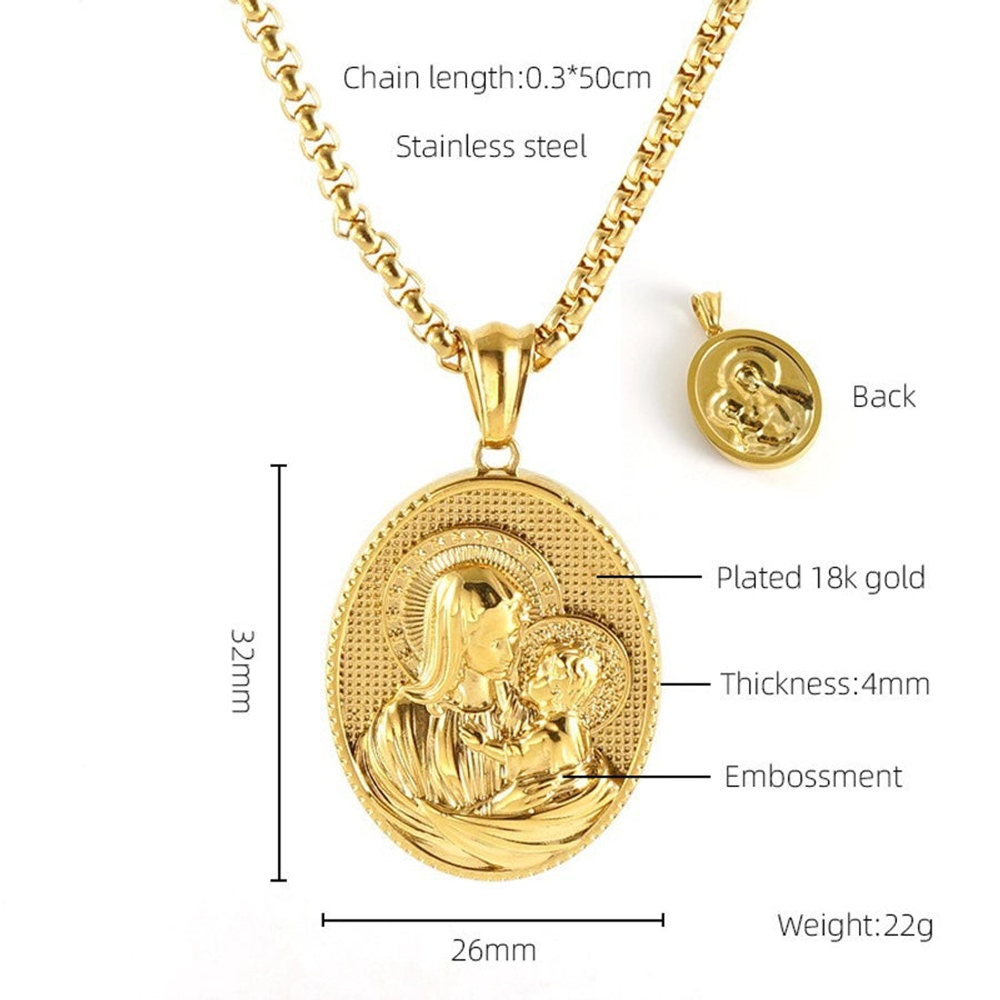 Saints & symbols Plated Pendant Necklaces