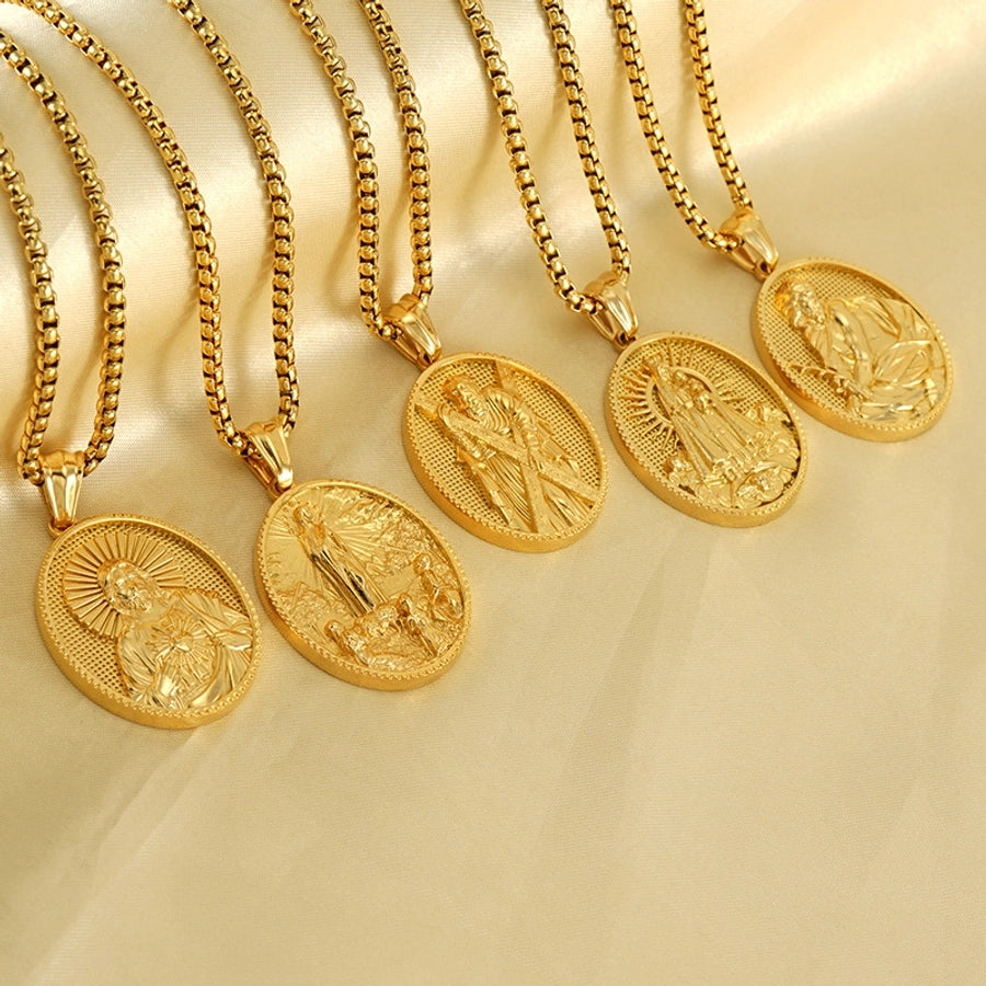 Saints & symbols Plated Pendant Necklaces