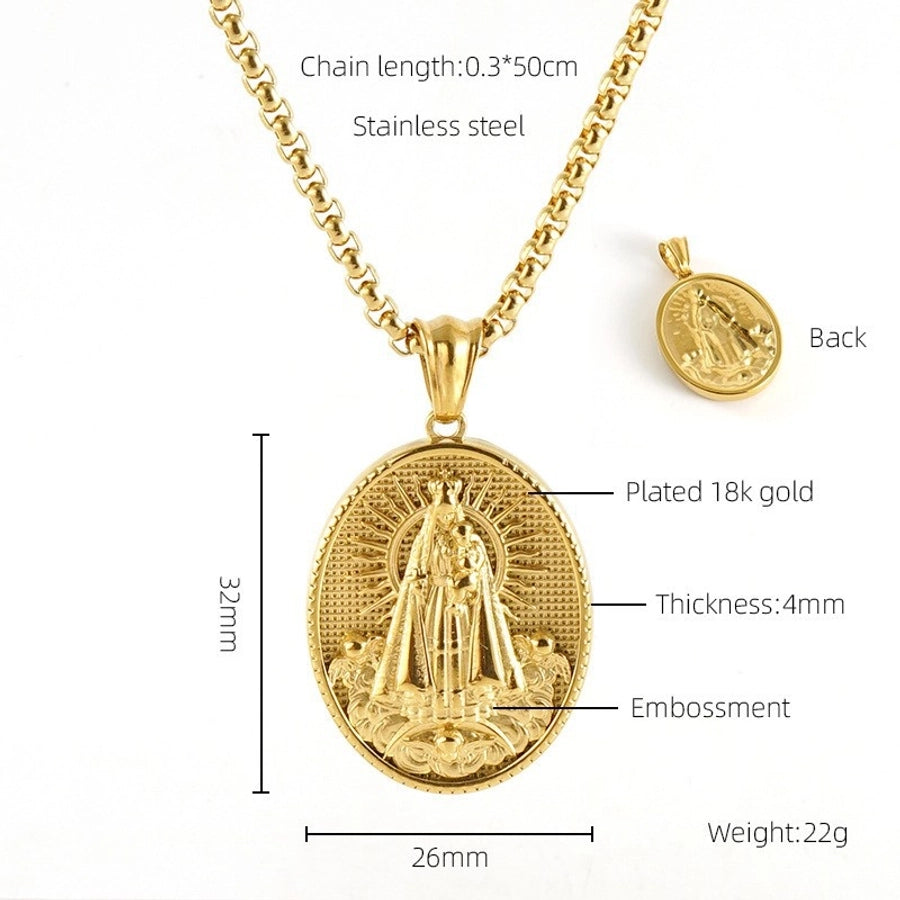 Saints & symbols Plated Pendant Necklaces