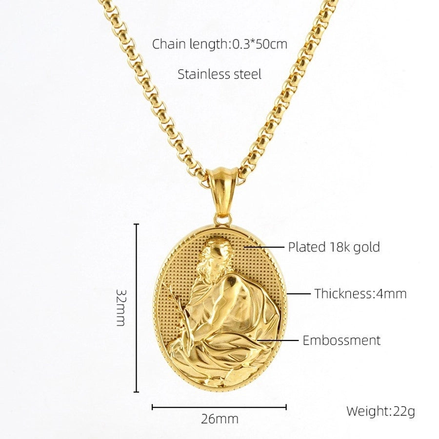 Saints & symbols Plated Pendant Necklaces