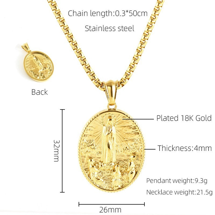 Saints & symbols Plated Pendant Necklaces