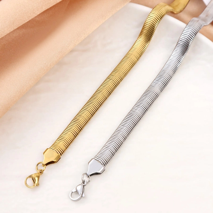 Retro style thick Solid Bracelet