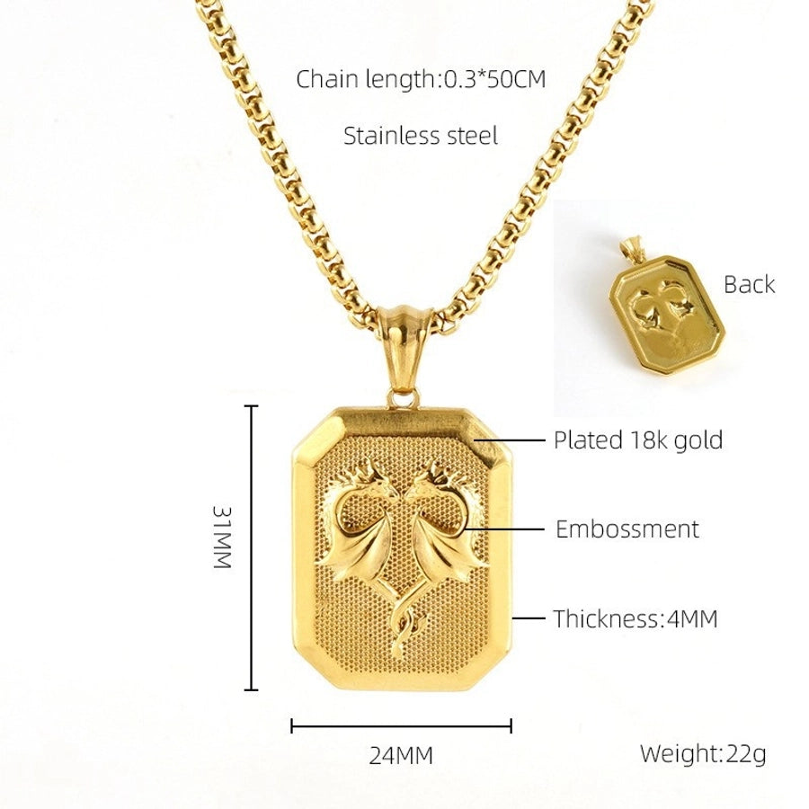 Saints & symbols Plated Pendant Necklaces