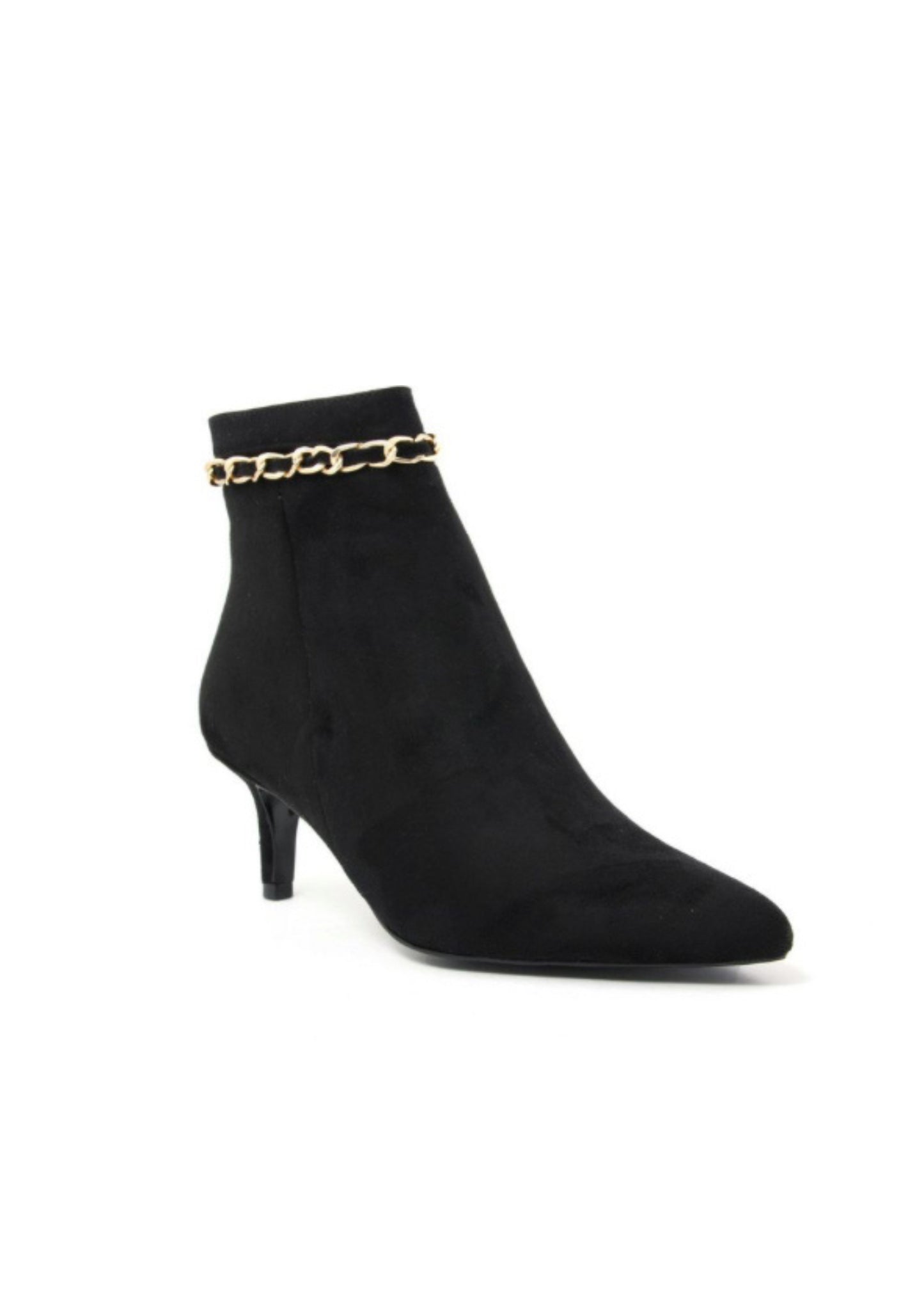 Fashion attitude black ankle boots