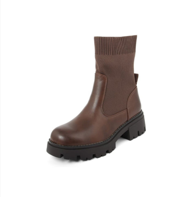 Fashion Attitude Brown Ankle boots