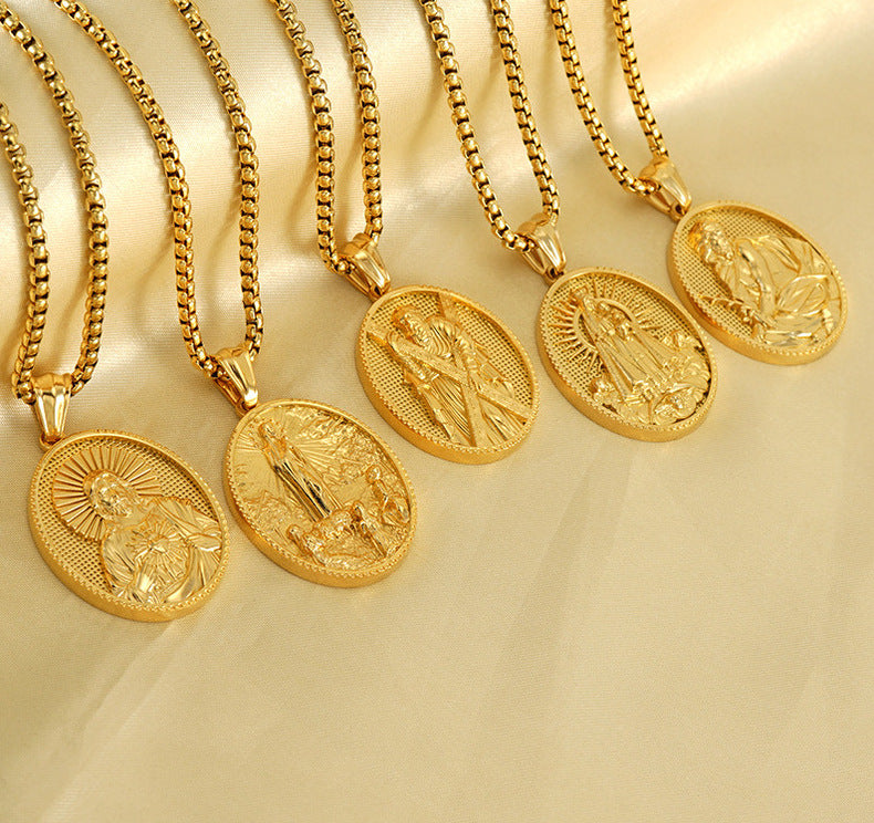 Saints & symbols Plated Pendant Necklaces