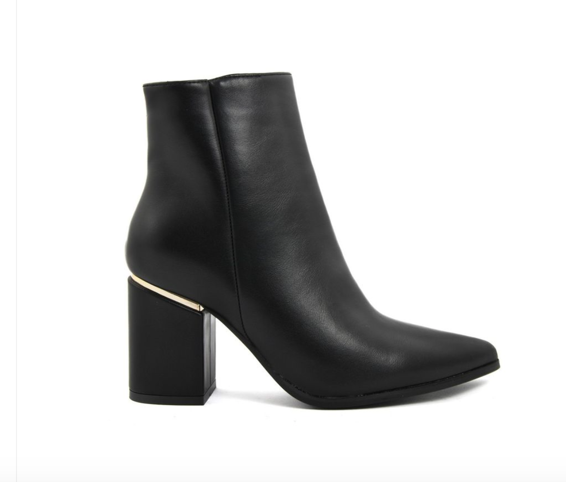 Fashion Attitude Black Ankle Boots