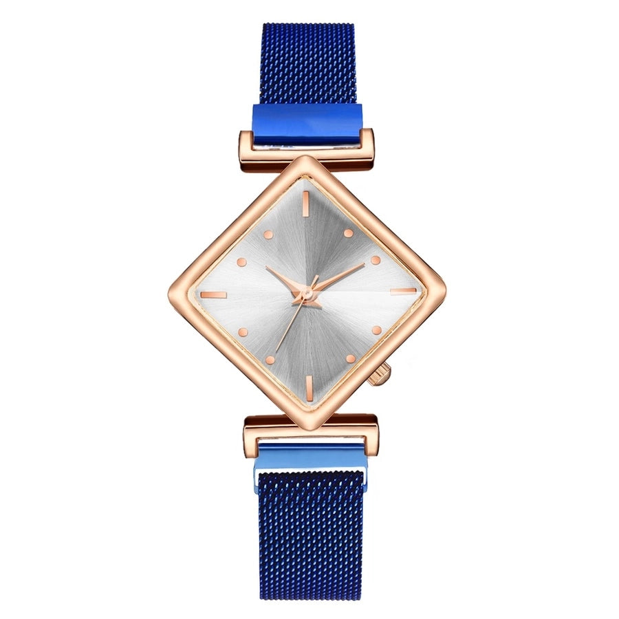 Coloured style diamond shape watch