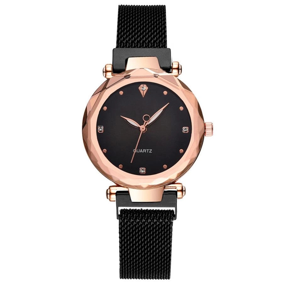 magnetite milan mesh belt watch