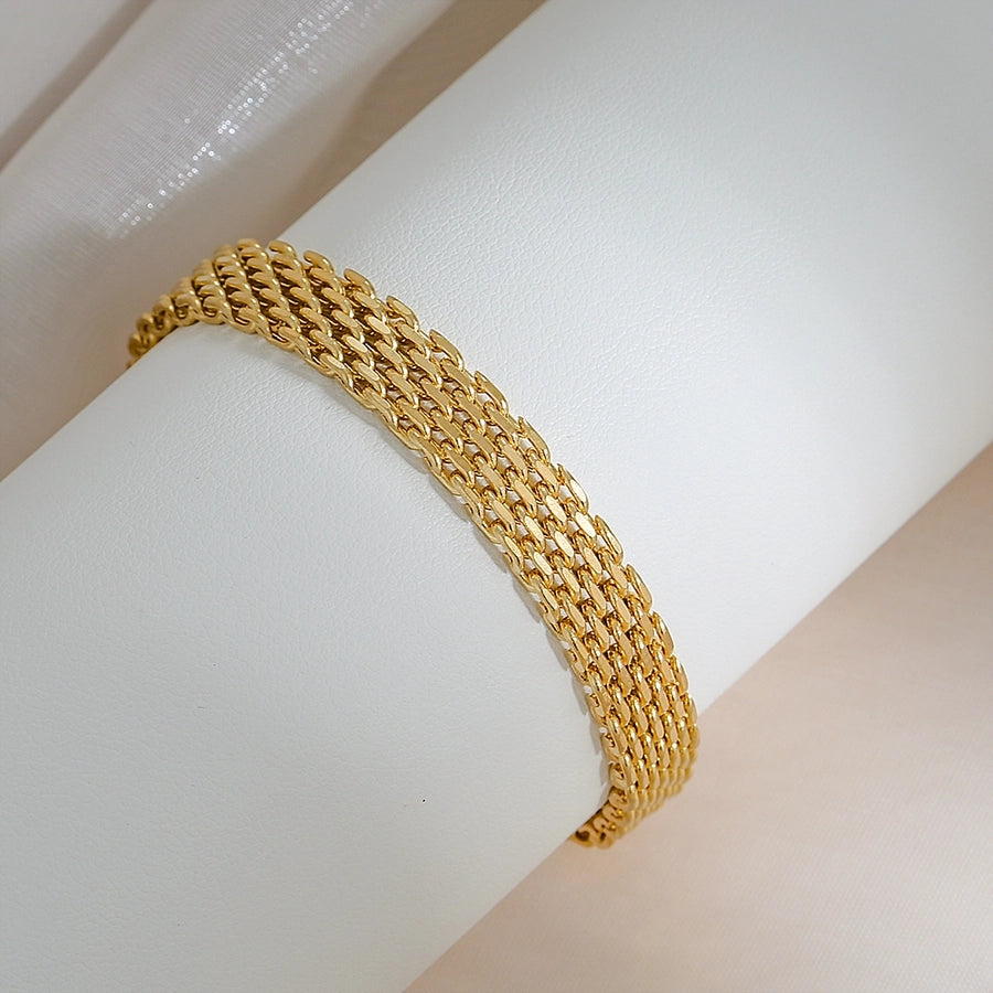 Geometric link Bracelet