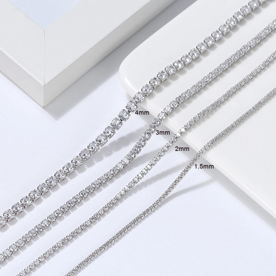 Sterling Silver Tennis Chain