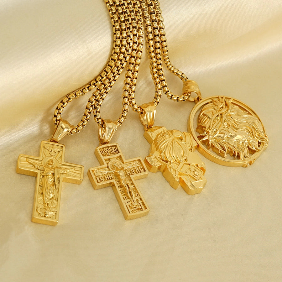 Saints & symbols Plated Pendant Necklaces