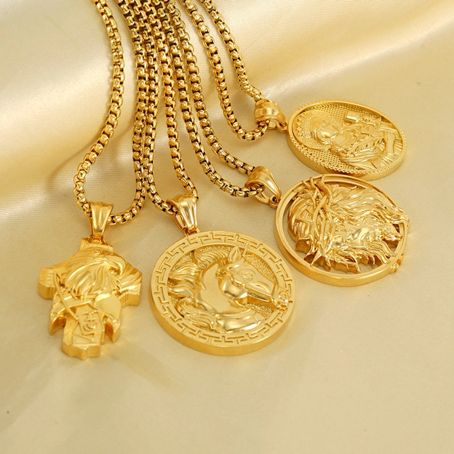 Saints & symbols Plated Pendant Necklaces